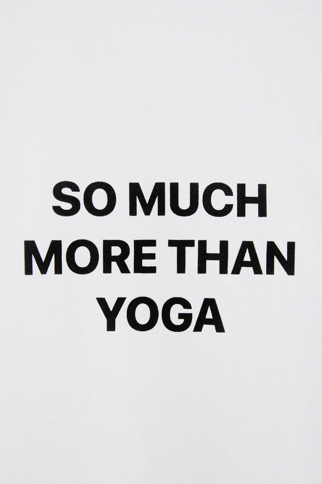 Camiseta SO MUCH MORE THAN YOGA