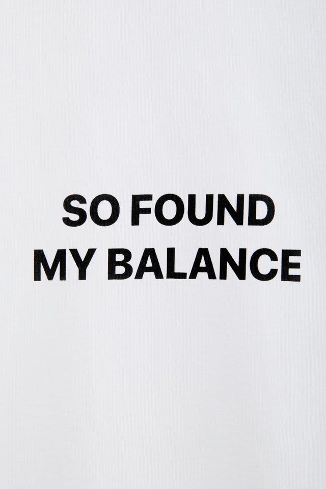 Camiseta SO FOUND MY BALANCE