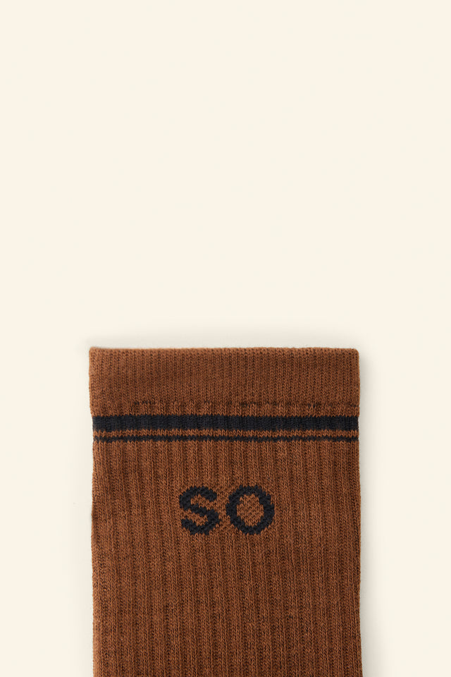 Calcetín Unisex Espresso