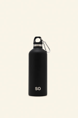 Botella Acero Inoxidable Negra