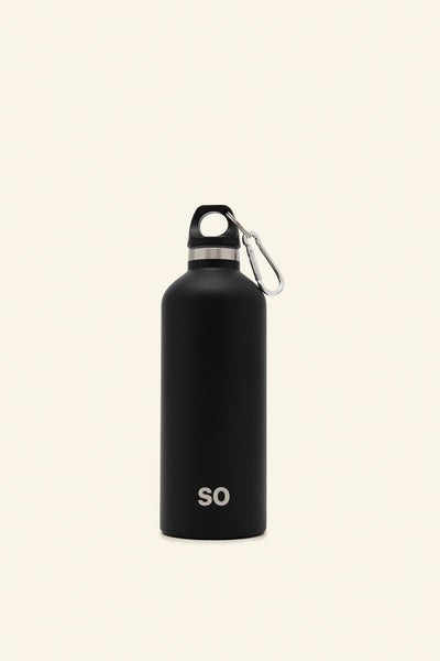 Botella Acero Inoxidable Negra