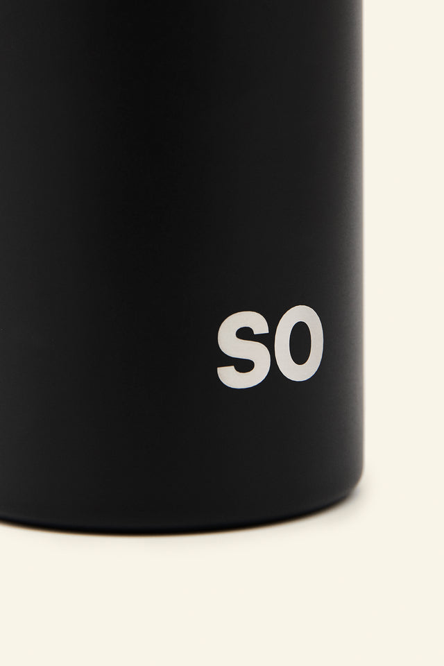 Botella Acero Inoxidable Negra