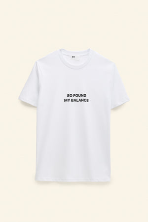 Camiseta SO FOUND MY BALANCE