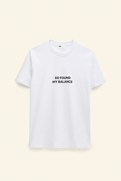 Camiseta SO FOUND MY BALANCE