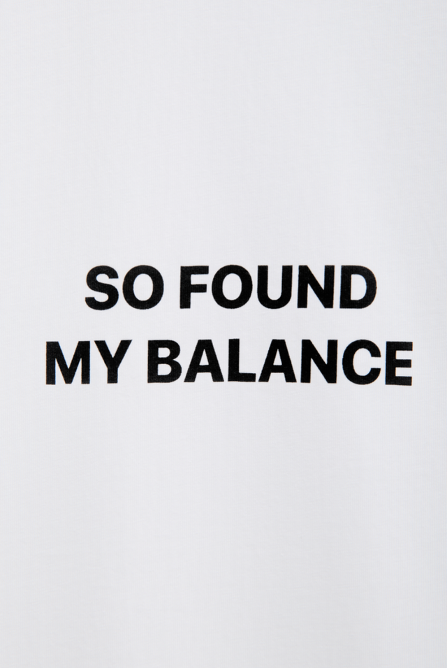 Camiseta SO FOUND MY BALANCE